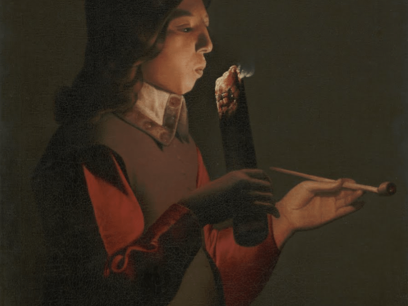 Georges de La Tour, Le Souffleur à la pipe&nbsp;(1646)